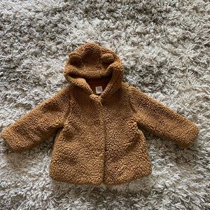 Baby teddy bear coat